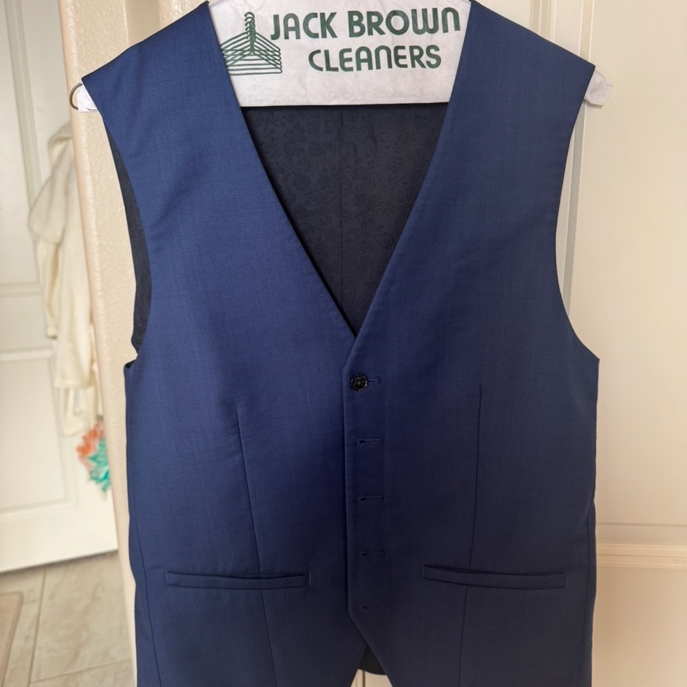 Men's Blue Vest